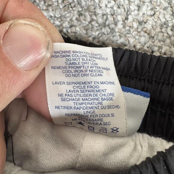 Vintage 90s Reebok Vector Track Pants M Zip Ankle Elastic Cuff Retro Sportswear - Picture 13 of 16